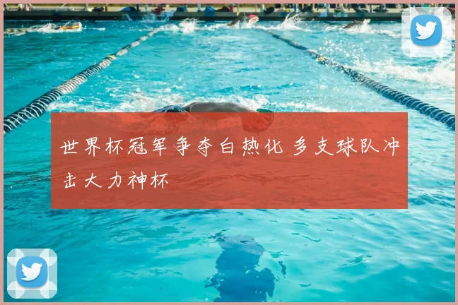 世界杯冠军争夺白热化 多支球队冲击大力神杯